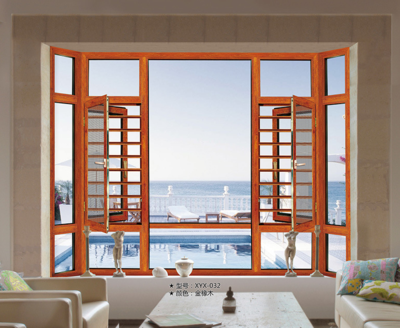 108断桥窗纱一体平开系列